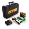3-wiązkowy zielony laser samopoziomujący 360° DeWalt DCE089D1G + STATYW, TYCZKA, OKULARY